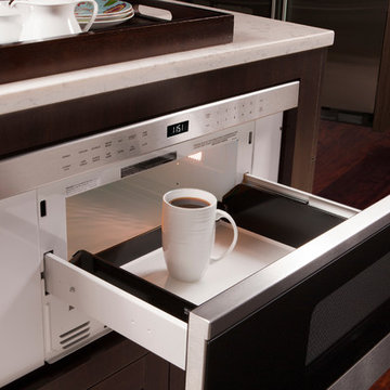 Wolf 30" Transitional Drawer Microwave Stainless Steel | MD30TE