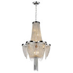 CWI LIGHTING - CWI LIGHTING 5480P14C 7 Light Down Chandelier with Chrome finish - CWI LIGHTING 5480P14C 7 Light Down Chandelier with Chrome finishThis breathtaking 7 Light Down Chandelier with Chrome finish is a beautiful piece from our Taylor Collection. With its sophisticated beauty and stunning details, it is sure to add the perfect touch to your décor.Collection: TaylorCollection: ChromeMaterial: Metal (Stainless Steel)Hanging Method / Wire Length: Comes with 72" of chainDimension(in): 22(H) x 14(Dia)Max Height(in): 94Bulb: (7)60W E12 Candelabra Base(Not Included)CRI: 80Voltage: 120Certification: ETLInstallation Location: DRYOne year warranty against manufacturers defect.