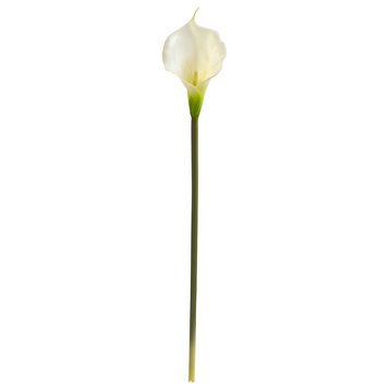 28" Calla Lily Artificial Flower (Set of 12)