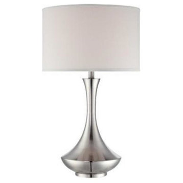Steel Elisio 1 Light Table Lamp