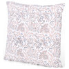 Amaya Modern Handcrafted Fabric Throw Pillow, Set of 2
