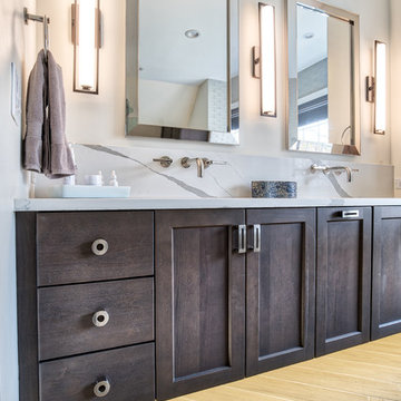 Double Floating Vanity