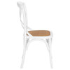 Poly and Bark Cafton Crossback Chair, White