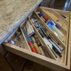 HomeCrest, Sedona, Oak, Sable - Kitchen Drawer Organizers