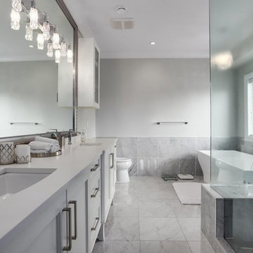 Master Bathroom with Italian Tile