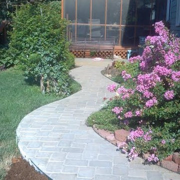 Cobblestone ramp & Walkway