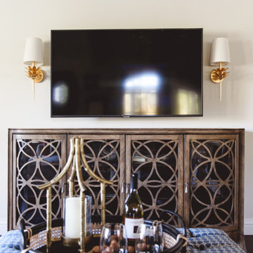 Eclectic Transitional Family Room