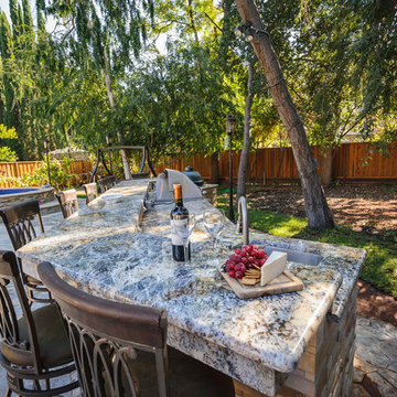 Los Altos outside BBQ