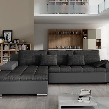 European sectional sleeper sofa CESARE