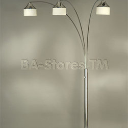 Papyrus 3 Light Arc Lamp - Floor Lamps