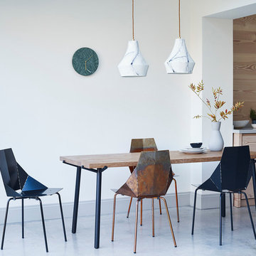 Heal's Blu Dot Branch Dining Table & Real Good Chair - Lifestyle SS16