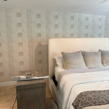 Wallpaper installation Bedroom in Carmichael