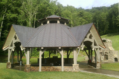 Custom Timber Frame Pavillion