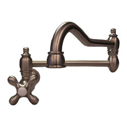 Randolph Morris Wall Mounted Single Stop Pot Filler - Pot Fillers