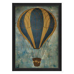 The Artwork Factory - Hot Air Balloon 6 Print - Prints And Posters