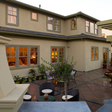 SummerHill Homes Outdoor Spaces: Enclave at Waverly Place Residence 3 Backyard