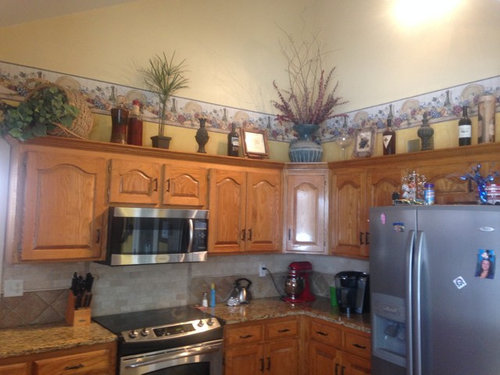 Above Kitchen Cabinets
