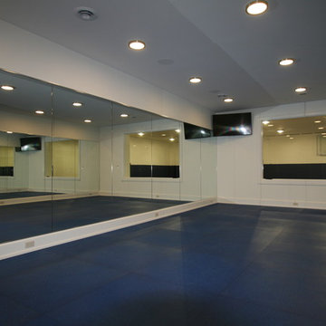 Exercise Room Mirror Wall