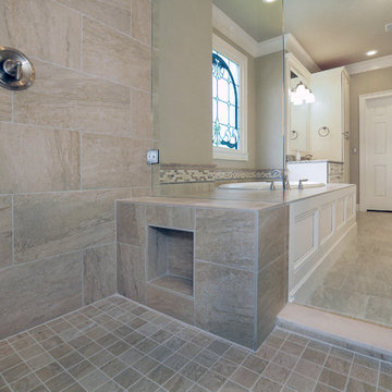 This Lighter, Brighter master bath is a Show-Stopper