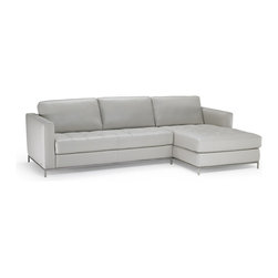 Natuzzi Editions Leather Sectional Sofa B805 - Sectional Sofas