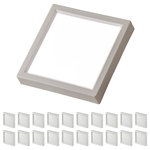 Quest LED Lighting - LED Mini Square Panel With J-Box Kit, Cool White 4000k, 5", 10W, 20-Pack - The Quest LED Mini Panel can be used in new construction and remodel applications. With the integration of edge-lit technology, driverless AC LED technology, and full dimmability, Quest LED has created the most advanced Mini Panel on the market. It features two sizes (5" and 7")