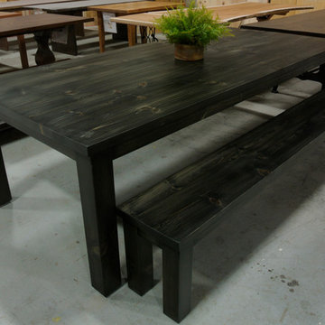 Parsons Style Farm Tables