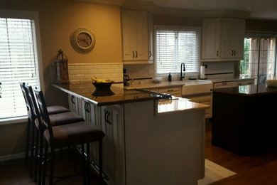 OUR WORK!          KITCHEN CABINETS-COUNTERTOPS!