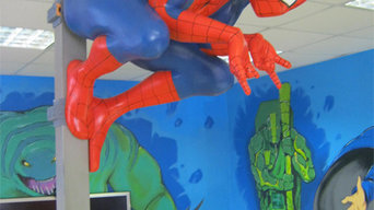 скульптура человек паук