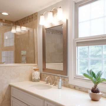 Before & After-Coastal Master Bathroom