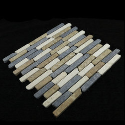 Sticks Mosaic - Mosaic Tile