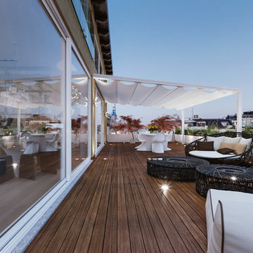UN ATTICO IN STILE LOFT IN MILANO