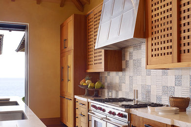 Island style kitchen photo in Hawaii
