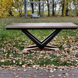 Mercury Live Edge Dining Table - Dining Tables