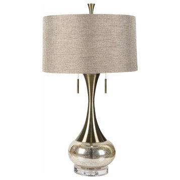 Doffing 33"h x 18"w x 18"d Table Lamp