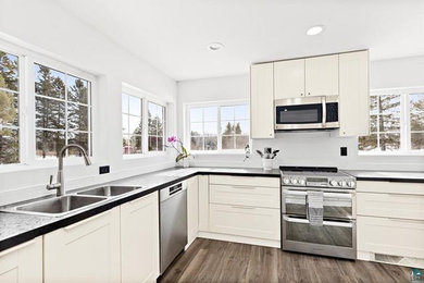 Example of a kitchen design in Other