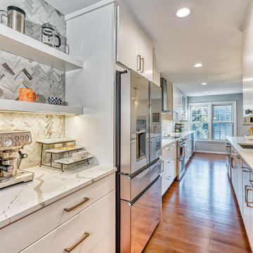 Oakton Contemporary Kitchen Remodel