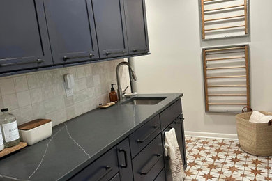 Inspiration for a laundry room remodel in Kansas City