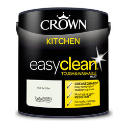 Crown Easyclean&reg; Kitchen - Matt Emulsion - milk bottle&reg; - Paint