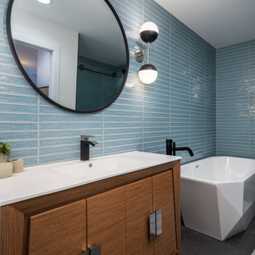 Blue Bathroom
