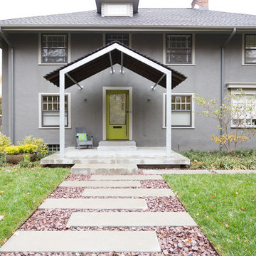 My Houzz: Happy Colors and Modern Touches in a Kansas City Home