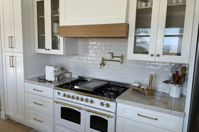 Inspiration for a coastal kitchen remodel in San Diego