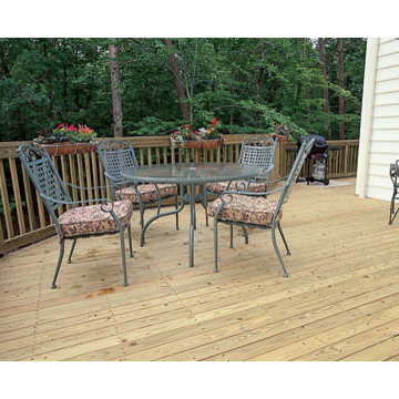 Getting all decked out. The latest in decking materials.