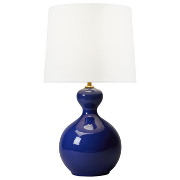 Antonina One Light Table Lamp in Blue Celadon