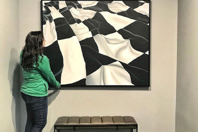 Example of a hallway design in Indianapolis