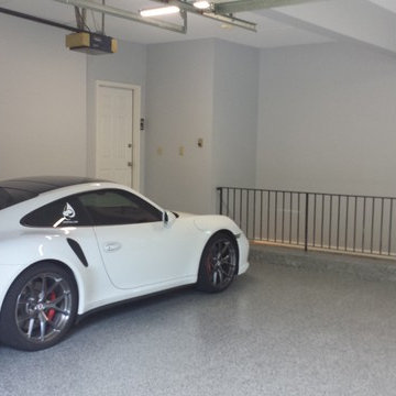 Smoke Epoxy Garage Floor