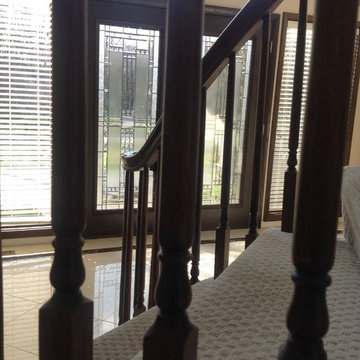 Fiberglass Beveled French Glass Entry Doors Pepper Pike Ohio