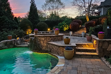Example of a pool design in Atlanta