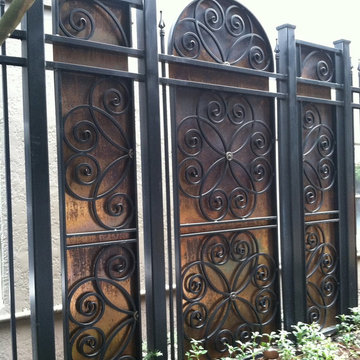 Screening Neighbors Blank Wall