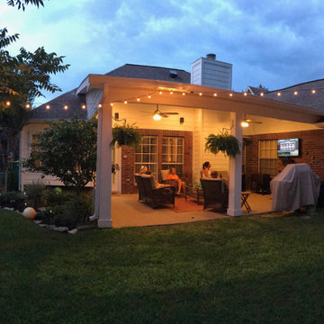 Patio Cover Before and After