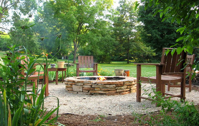 How to Make a Stacked Stone Fire Pit